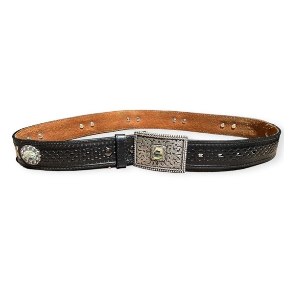 ?Ariat Limited Edition Buckle Original Master 2008 + Fur Belt Rhinestone 34/85